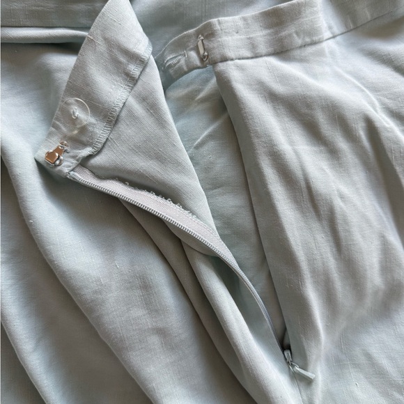 Jones New York collection A-line silk and linen maxi skirt size 12 - Picture 10 of 10